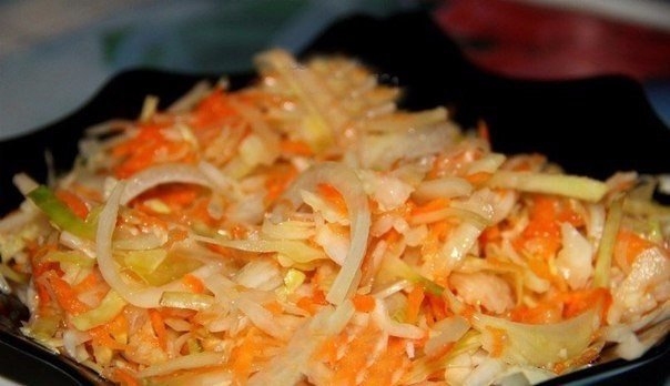 МАРИНОВАННАЯ КАПУСТА ЗА СУТКИ