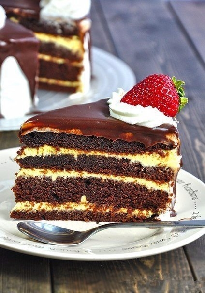 Шоколадный торт "Соблазн".