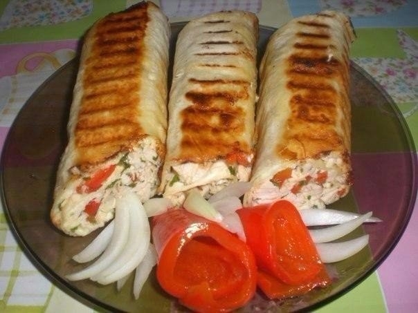 рустящие рулеты из лаваша