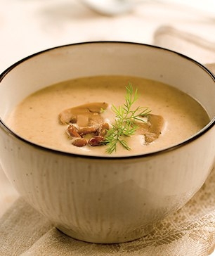 Рецепт грибного крем–супа.