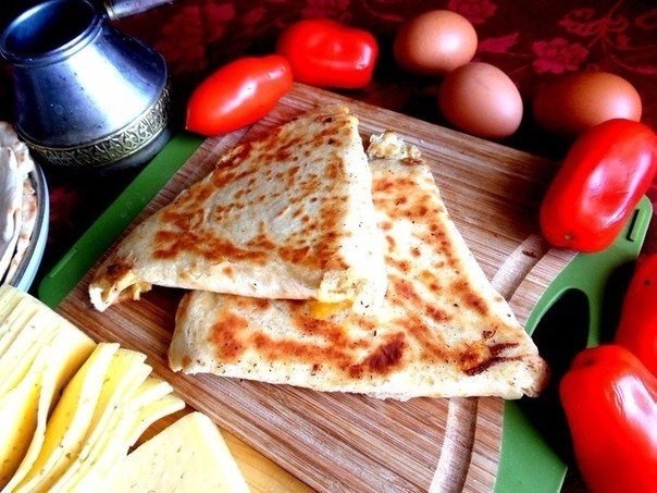 Ёка - армянская закуска из лаваша