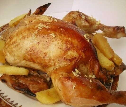Сочная курочка в рукаве Сочная курочка в рукаве