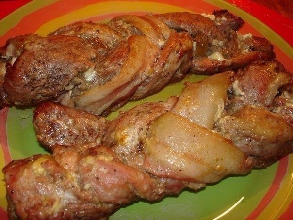 МЯСНАЯ КОСИЧКА. Оригинальное блюдо. МЯСНАЯ КОСИЧКА. Оригинальное блюдо.