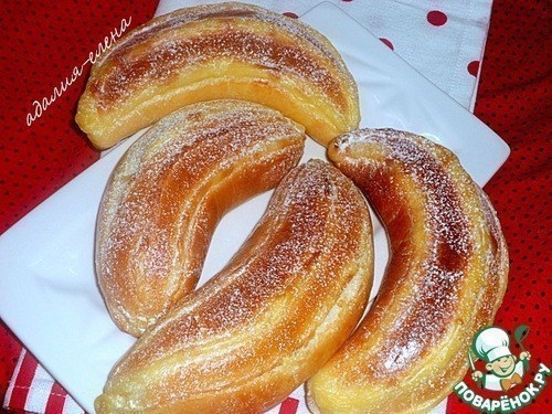 Булочки " Бананчики " Булочки " Бананчики "