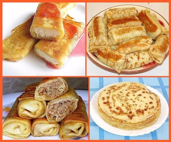 10 простых, но очень вкусных рецептов блинов 10 простых, но очень вкусных рецептов блинов