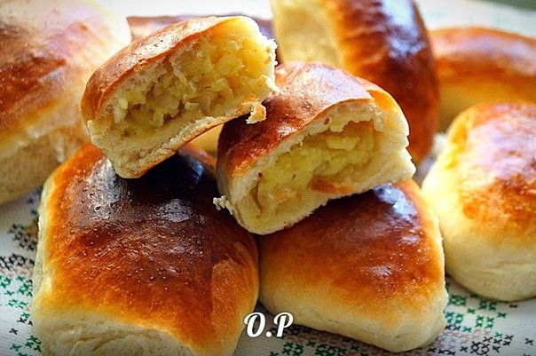 Пирожки с картошкой и жаренным лучком