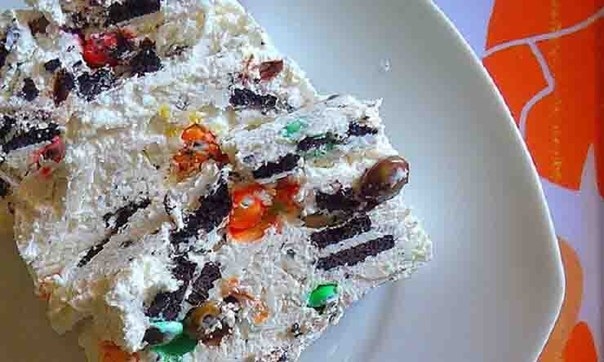 Домашнее Мороженое С M&M&rsquo;s И Шоколадным печеньем