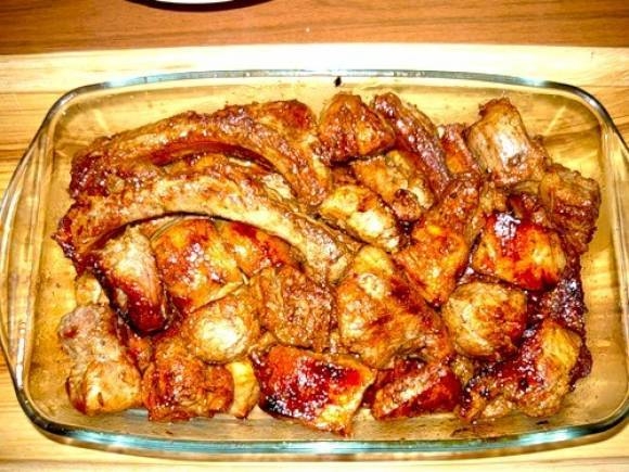 СВИНЫЕ РЕБРЫШКИ В МАРИНАДЕ