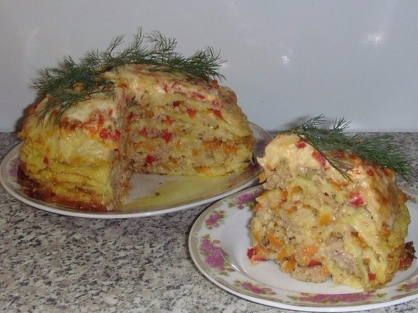 Овощной манник.