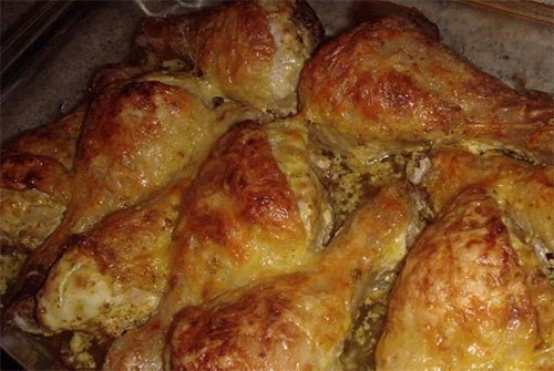 Куриные ножки со сметаной и сыром. Куриные ножки со сметаной и сыром.