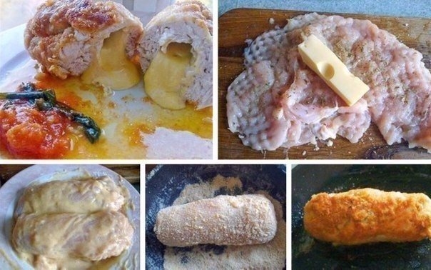 Нескучная грудка (куриная грудка с сыром в сухарях) — отличное блюдо на 23 февраля!