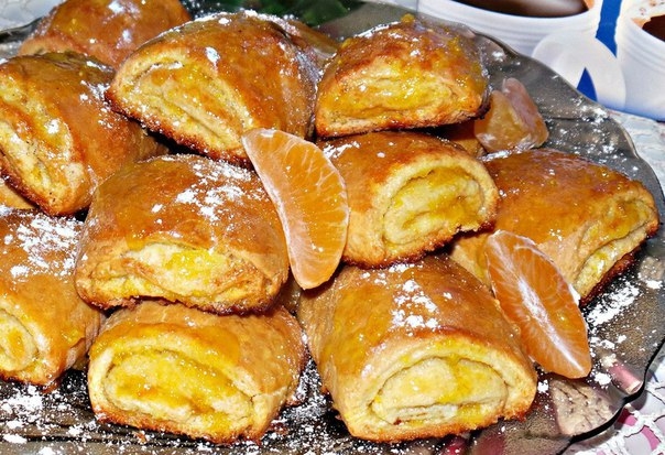 Вкусное,мягкое,ароматное,апельсиновое печенье