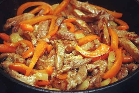 Свинина по-корейски Свинина по-корейски