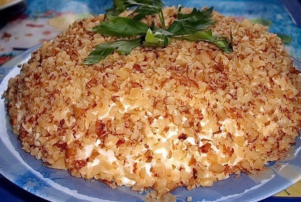 САЛАТ "ШИКАРНЫЙ" САЛАТ "ШИКАРНЫЙ"