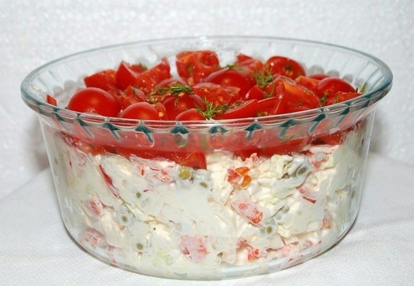 Салат "Красная шапочка".
