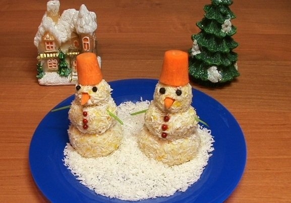 ЗАКУСКА &laquo;СНЕГОВИКИ&raquo;