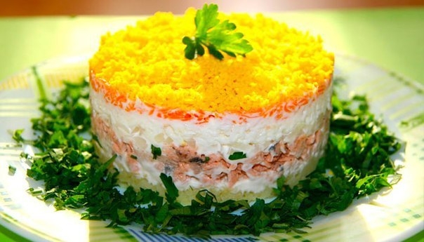 САЛАТ МИМОЗА (классический рецепт)