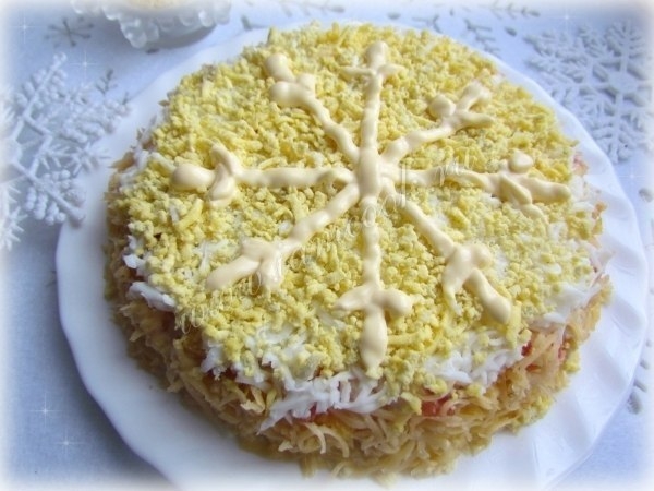 Салат &laquo;Снежинка&raquo;