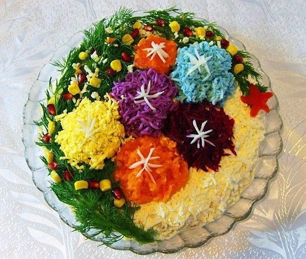 Салат &laquo;Новогодние игрушки&raquo;