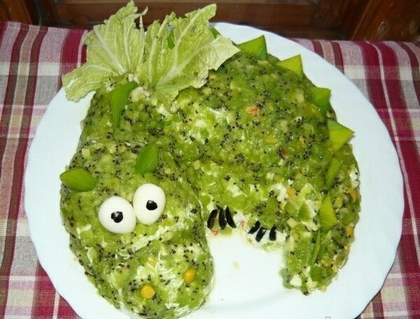 Салат"Дракон"