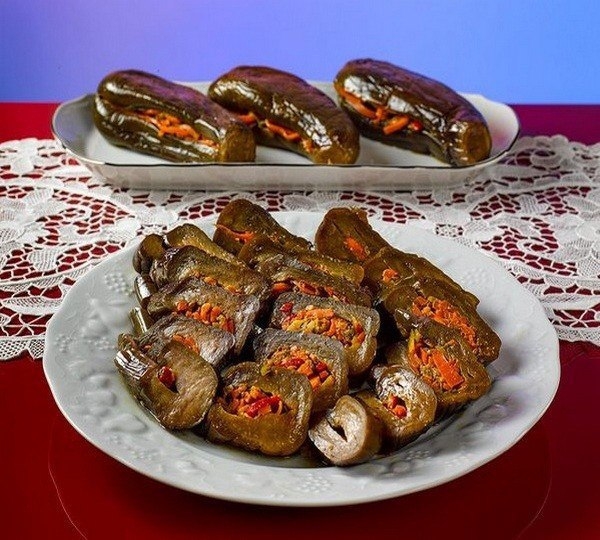 МАРИНОВАННЫЕ БАКЛАЖАНЫ! Рецепт Сталика Ханкишиева .