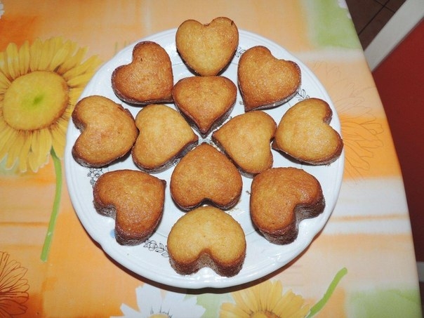 Кексики на сгущеном молоке