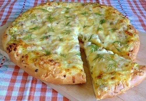 Пицца по-деревенски Пицца по-деревенски