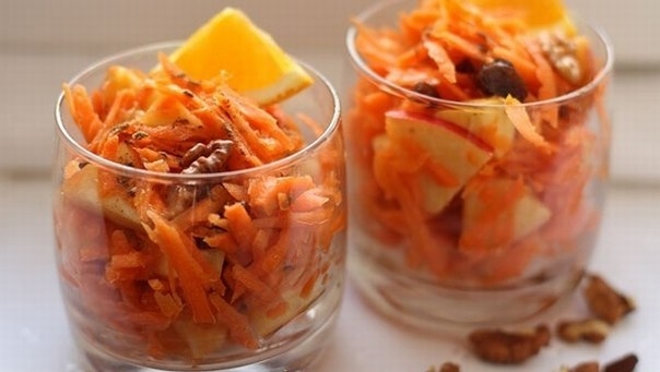 Салаты из свежей моркови для вашей красоты и здоровья Салаты из свежей моркови для вашей красоты и здоровья