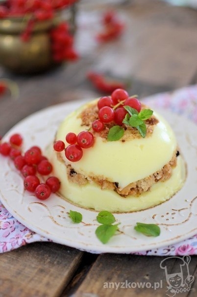 Пудинг со вкусом печенья