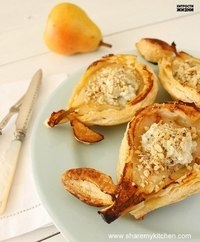 Как приготовить необычный десерт. Груши в слоёном тесте