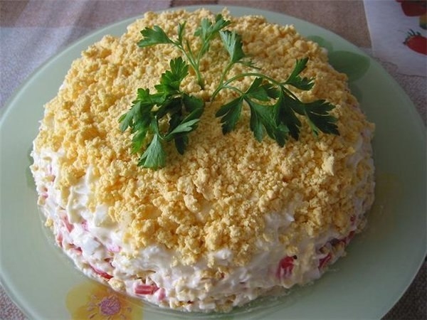 Салат "Морская сказка"