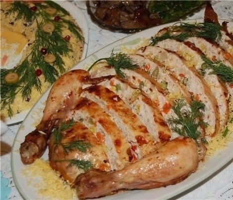 ФАРШИРОВАННАЯ КУРИЦА