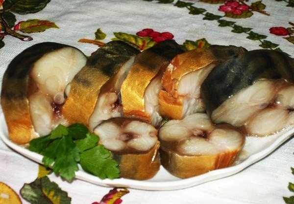 Домашняя "копченая" рыба