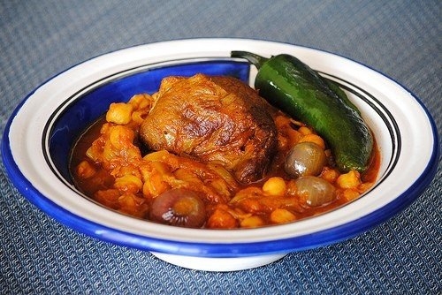Мермез по-тунисски (мясо в луковом соусе)