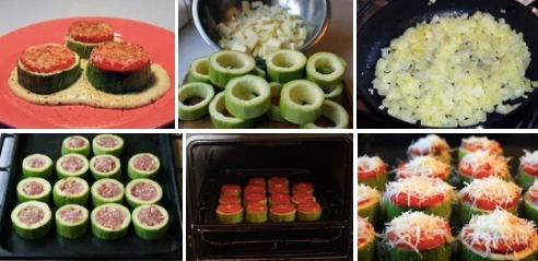 Котлета в цукини (кабачке).