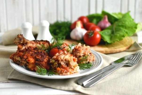 Ленивая курица в перечном маринаде