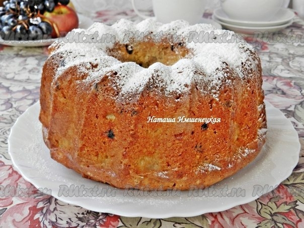 Рецепт яблочного кекса
