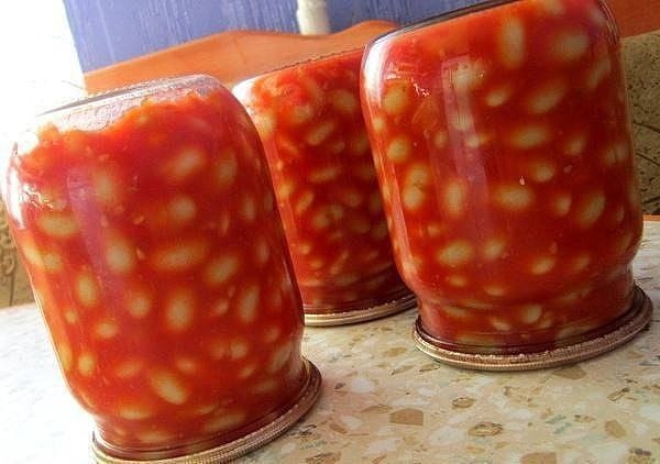 Фасоль в томатной заливке. Надёжный рецепт!