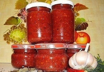 ЧЕТЫРЕ РЕЦЕПТА АДЖИКИ