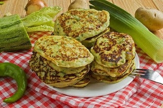 КАРТОФЕЛЬНЫЕ ОЛАДЬИ С КАБАЧКАМИ