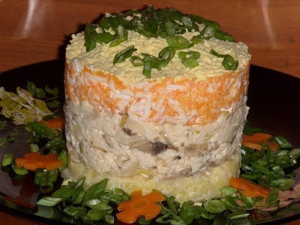 Салат"Лисья шубка"