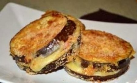 Баклажаны с сыром и ветчиной Баклажаны с сыром и ветчиной