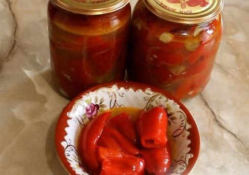 Маринованный болгарский перец (на зиму) Маринованный болгарский перец (на зиму)
