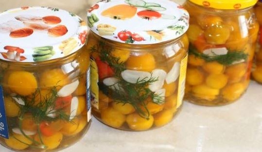Алыча маринованная (на зиму)