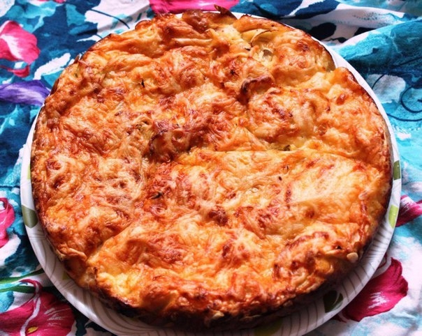 ОБАЛДЕННЫЙ КУРИНЫЙ ПИРОГ