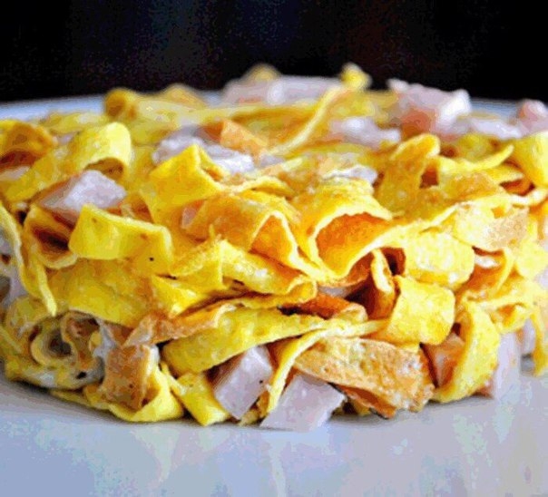 Салат "Маленькая Швейцария"