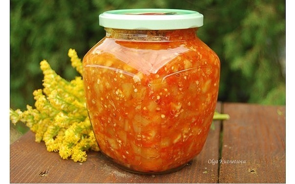 Салат из баклажан на зиму &laquo;Овощное безумие&raquo;