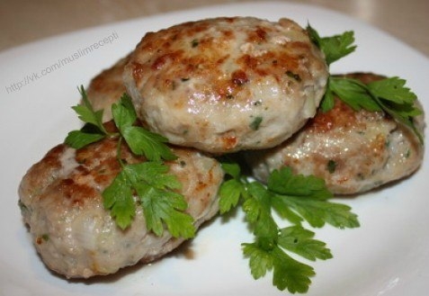 Зразы, фаршированные кукурузой