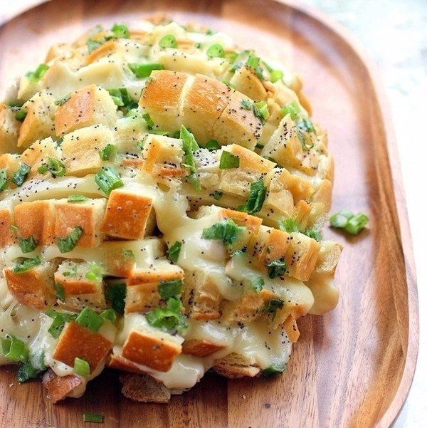 Быстрая закуска из хлеба