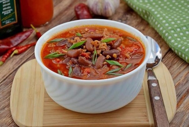 ОСТРАЯ ФАСОЛЬ С ФАРШЕМ ОСТРАЯ ФАСОЛЬ С ФАРШЕМ